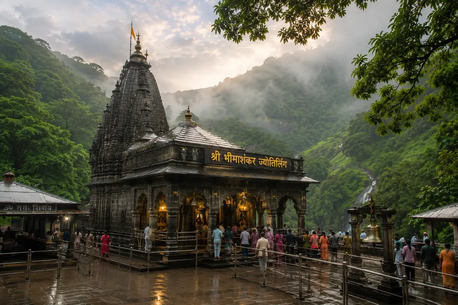 Mumbai to Bhimashankar Jyotirlinga cab pilgrimage trip with RadhaRide Travels