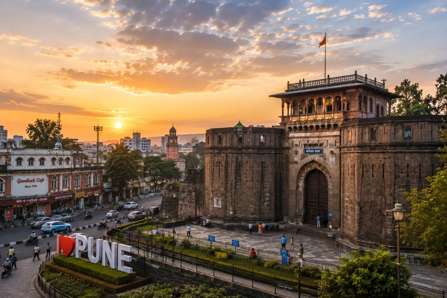 Mumbai to Pune expressway cab journey with RadhaRide Travels
